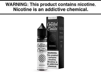 MENTHOL BY COASTAL CLOUDS 60ML - Vapejuice