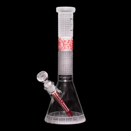 Milkyway Glass 14″ Bio-Grid Beaker Bong