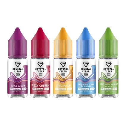 Crystal Clear Nicotine Salt E-liquid 10ml