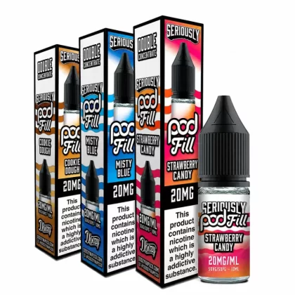 Doozy Vape Seriously Pod Fill Salt 10ml 20mg - Blueberry Pomegranate