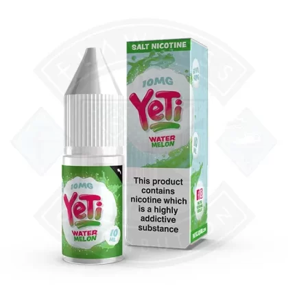 Yeti Salt – Watermelon 10ml E Liquid - Size#5mg>10mg>20mg