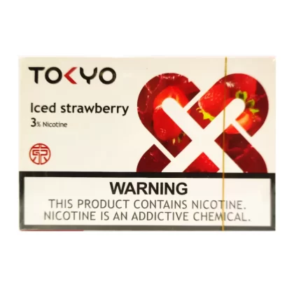Tokyo Phantom Prefilled Pod Iced Strawberry – 3% Nicotine - 1 Pod, Pack of 3