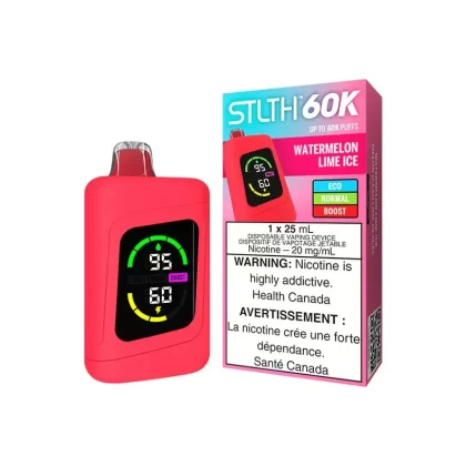 STLTH 60K Disposable Vape – Watermelon Lime Ice - Ecigdepot