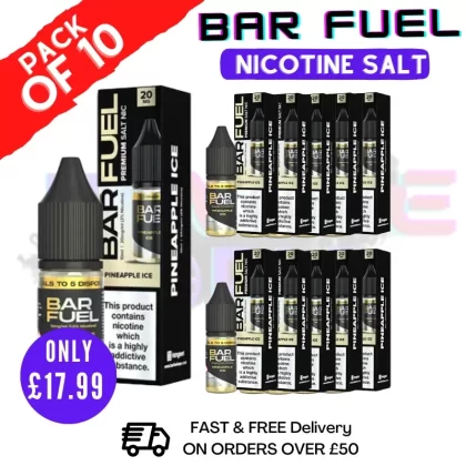 Pineapple ICE Bar Fuel Nic Salt BOX OF 10