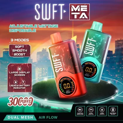 SWFT Meta 30K Rechargeable Disposable Device - 30000 Puffs - Clear