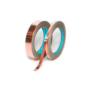 Copper Tape with Nickel, Single Adhesive Surface