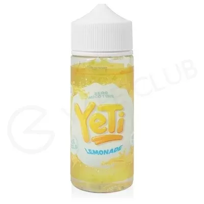 Lemonade Shortfill E-Liquid by Yeti Ice 100ml