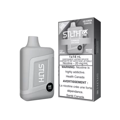 STLTH BOX 8K PRO DISPOSABLE – FLAVOURLESS