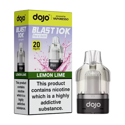 Lemon Sherbert Dojo Blast 10K Refill Pack - 20mg - Vape Product