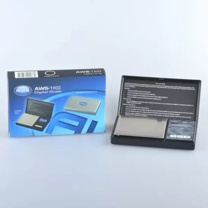 Scale AWS – 1KG 1000g X 0.1g Black AWS-1KG
