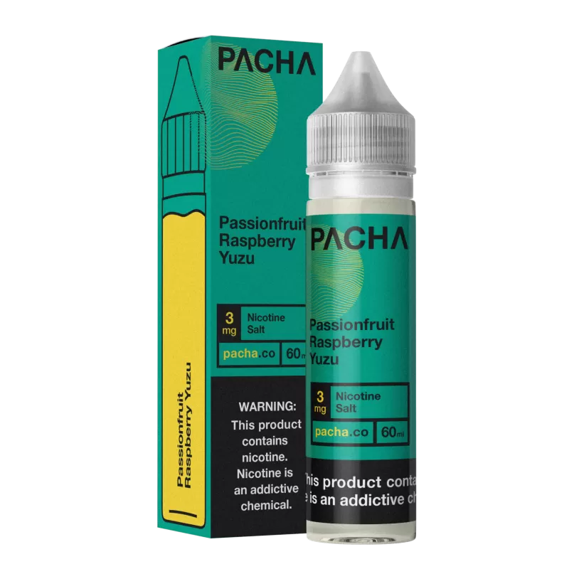 PACHAMAMA - Passionfruit Raspberry Yuzu - 60ML E-Liquid - 3MG