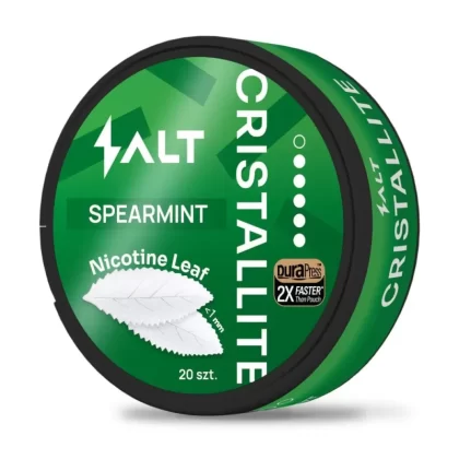Listki Nikotynowe Cristallite Leaf – Spearmint 9mg