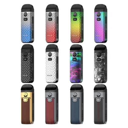 Smok Nord 4 Pod System Kit 80W 2000mAh - Leather Series - Black / CN-SZ