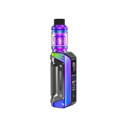 Geekvape Aegis Solo 3 Single Battery Kit - Black, Golden Blue