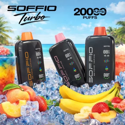 Soffio Turbo Disposable Vape (20,000 Puffs)