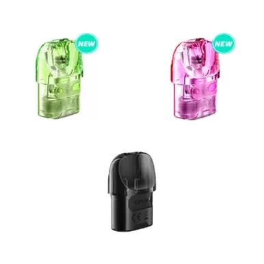 Lost Vape Ursa Replacement Pods | 2.5mL - Pod Type#Black 0.6ohm (3-Pack)>Black 0.8ohm (3-Pack)>Black 1.0ohm (3-Pack)>Green 0.8ohm (3-Pack)>Green 1.0ohm (3-Pack)>Pink 0.8ohm (3-Pack)>Pink 1.0