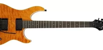 Peavey Predator Plus Transparent Amber Electric Guitar