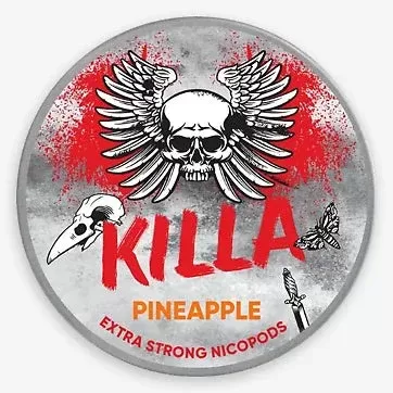 Killa Nicotine Pouches Pineapple 13.2mg – 5 Pack
