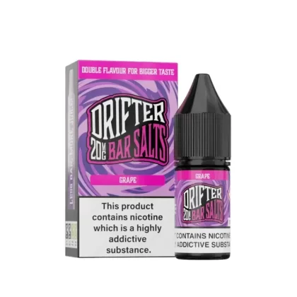 Drifter Bar Nic Salt 10ml E-Liquid – Grape