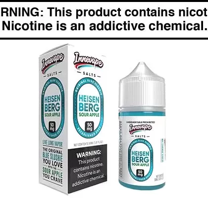 HEISENBERG SOUR APPLE BY INNEVAPE SALTS 30ML - Vapejuice