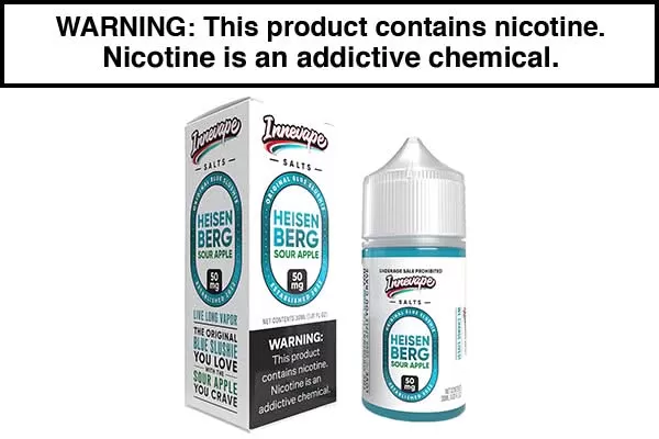HEISENBERG SOUR APPLE BY INNEVAPE SALTS 30ML - Vapejuice
