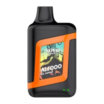 Mr. Pepper Novo Bar AL6000 - Consumer; Vape Product; 10 Pack, Single