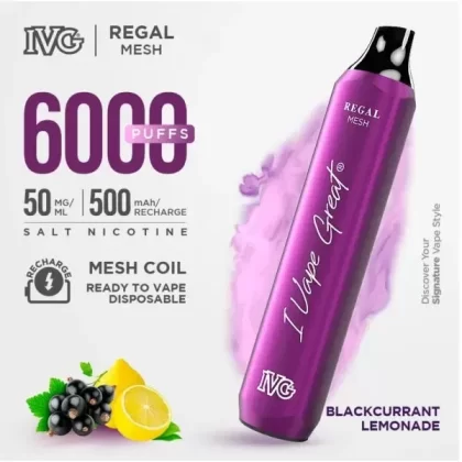 Ivg Regal Disposable 6000 Puffs At In Pakistan