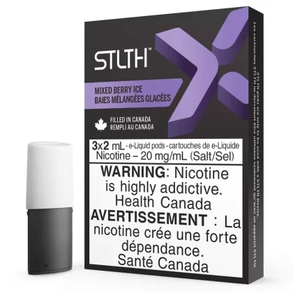 STLTH X POD PACK – MIXED BERRY ICE [PROV]