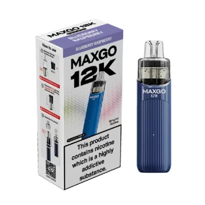 Relx Maxgo 12k Prefilled Pod Kit Blueberry Raspberry - Nicotine Strength#20mg