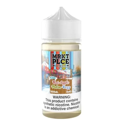 Iced Thai Apple Melon Razz | MRKT PLCE | 100mL - 3MG