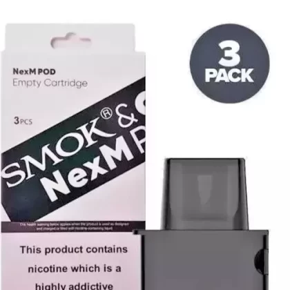 OFRF & SMOK | NexMesh Pod Replacement Pods | Empty / No Coil | Pack of 3