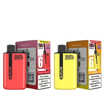 IVG SAVR Prefilled Pod Vape Kit - Eliquidsupply