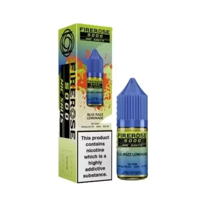 Firerose 5000 Nic Salts – Blue Razz Lemonade