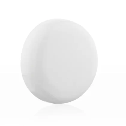 Plastic Caps | Dome Gloss Unlined | 58mm – White