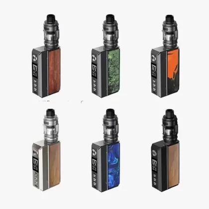Voopoo Drag 4 Mod Kit - Gunmetal Gold Walnut