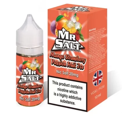 Mr Salt Mango Strawberry Passion Fruit Nic Salt E-Liquid - 20mg