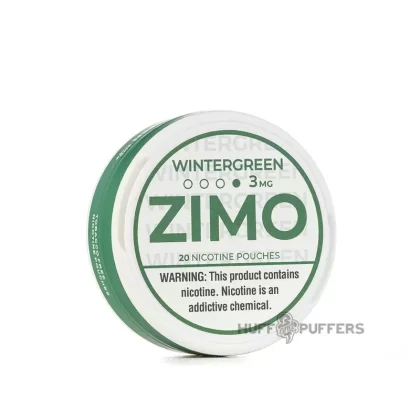 Zimo Nicotine Pouches – Wintergreen - Nicotine Strength#3mg>6mg>8mg