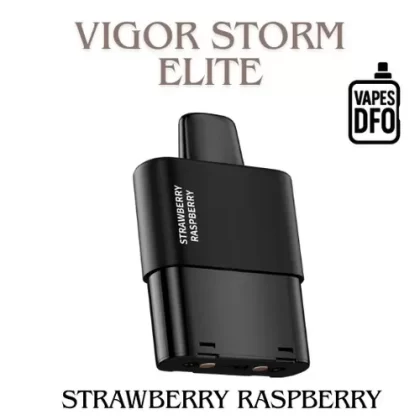Strawberry Raspberry – Elite – POD - Vigor Storm / Rechargeable / Medium / Raspberry / Strawberry