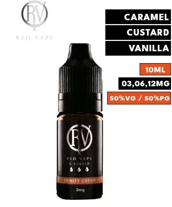 Trinity Creme eLiquid by Red Vape 10ml - 03mg / 10ml