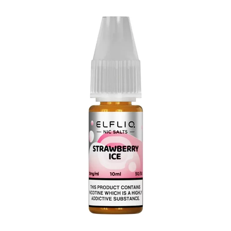Elf Bar ElfLiq Strawberry Ice E Liquid 10ml