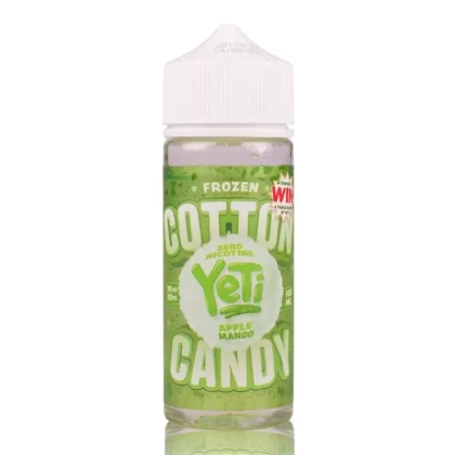 Frozen Apple Mango By Yeti Cotton Candy 100ml Shortfill - Ejuicewarehouse