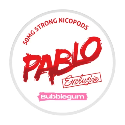 Bubblegum Pablo Nicotine Pouches - 50mg - Vape Product