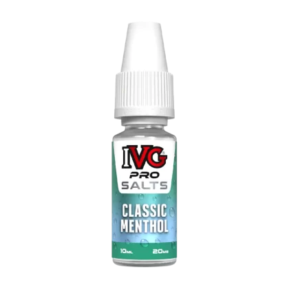 Classic Menthol Nic Salt by IVG Pro - Vapeshop Co