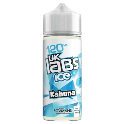KAHUNA E LIQUID BY UK LABS – ICE 100ML 70VG