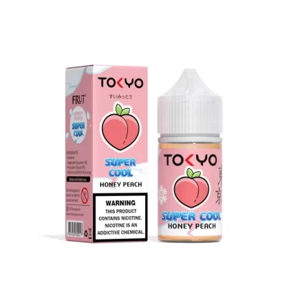 TOKYO SUPER COOL— HONEY PEACH (35/50)mg - Vape Product, Vape Product