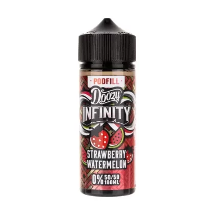 Strawberry Watermelon 100ml (50/50) Shortfill E-Liquid by Doozy Infinity