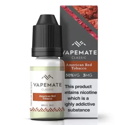 Vapemate American Red Tobacco E Liquid (10ml)