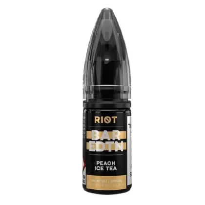 Riot Squad Bar Edition Peach Ice Tea Nic Salt E Liquid – Bar Edition (10ml)
