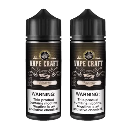 Vape Craft French Vanilla Cheesecake 2 Bottle Bundle - Vape Product, Vape Product