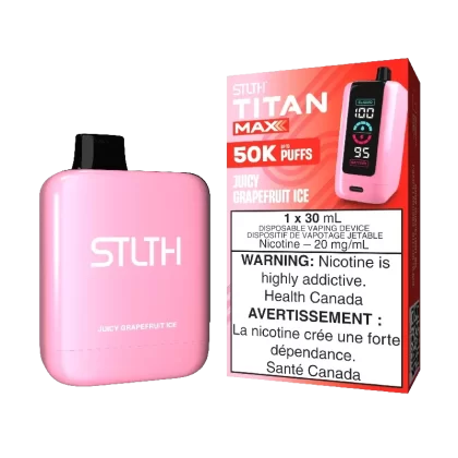 STLTH TITAN MAX 50K – JUICY GRAPE FRUIT ICE